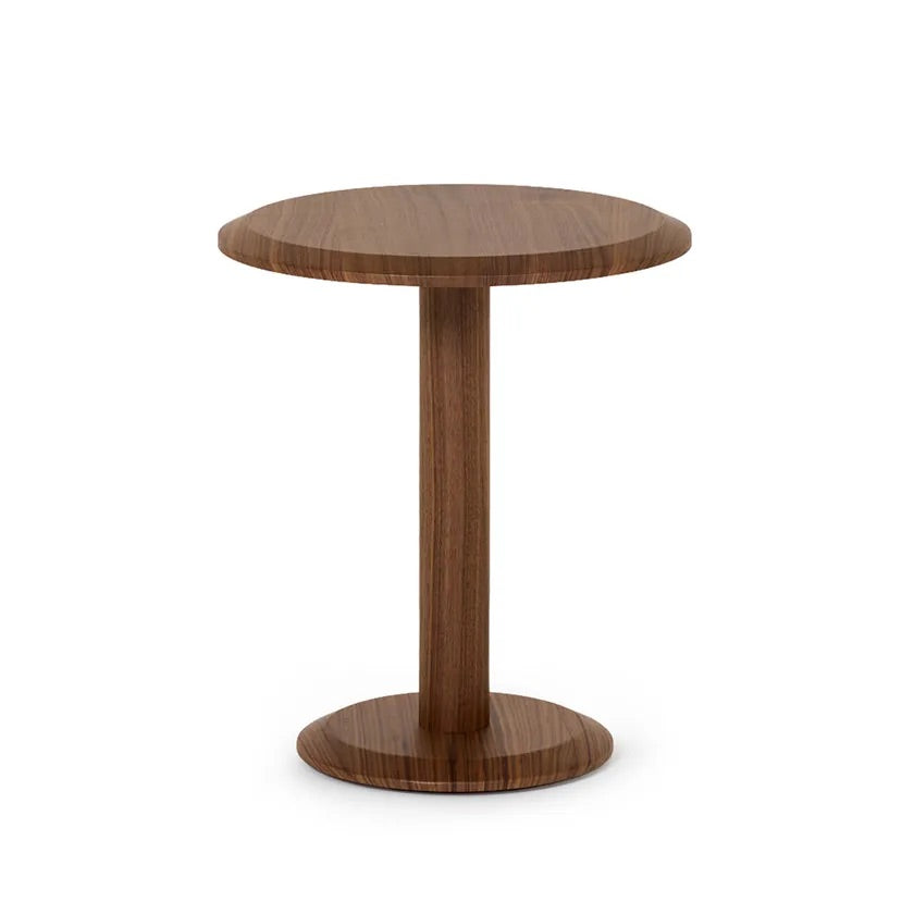 Togg 3er-Set – Couchtisch, Hocker & Beistelltisch, Weiß & Braun