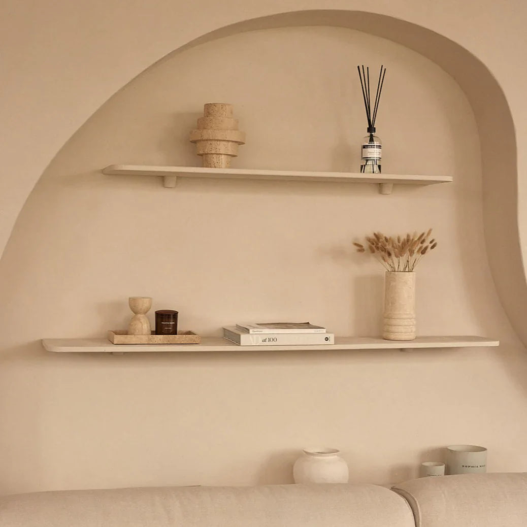 Travertin Vase Agano M