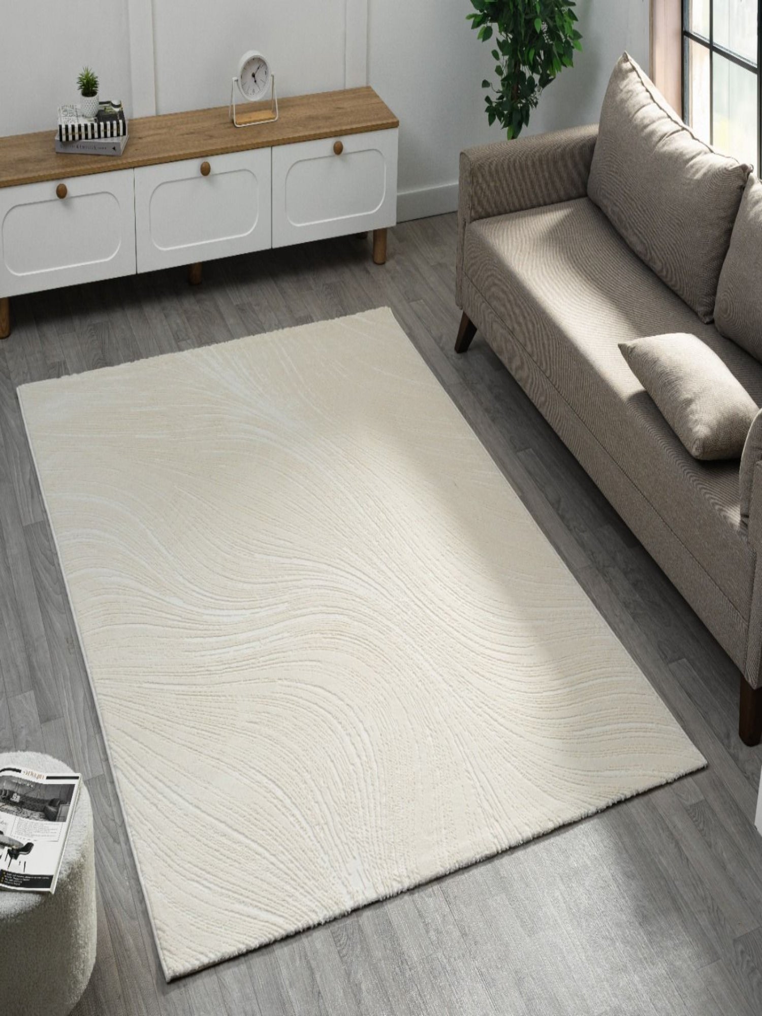 Elyse – Teppich in Creme