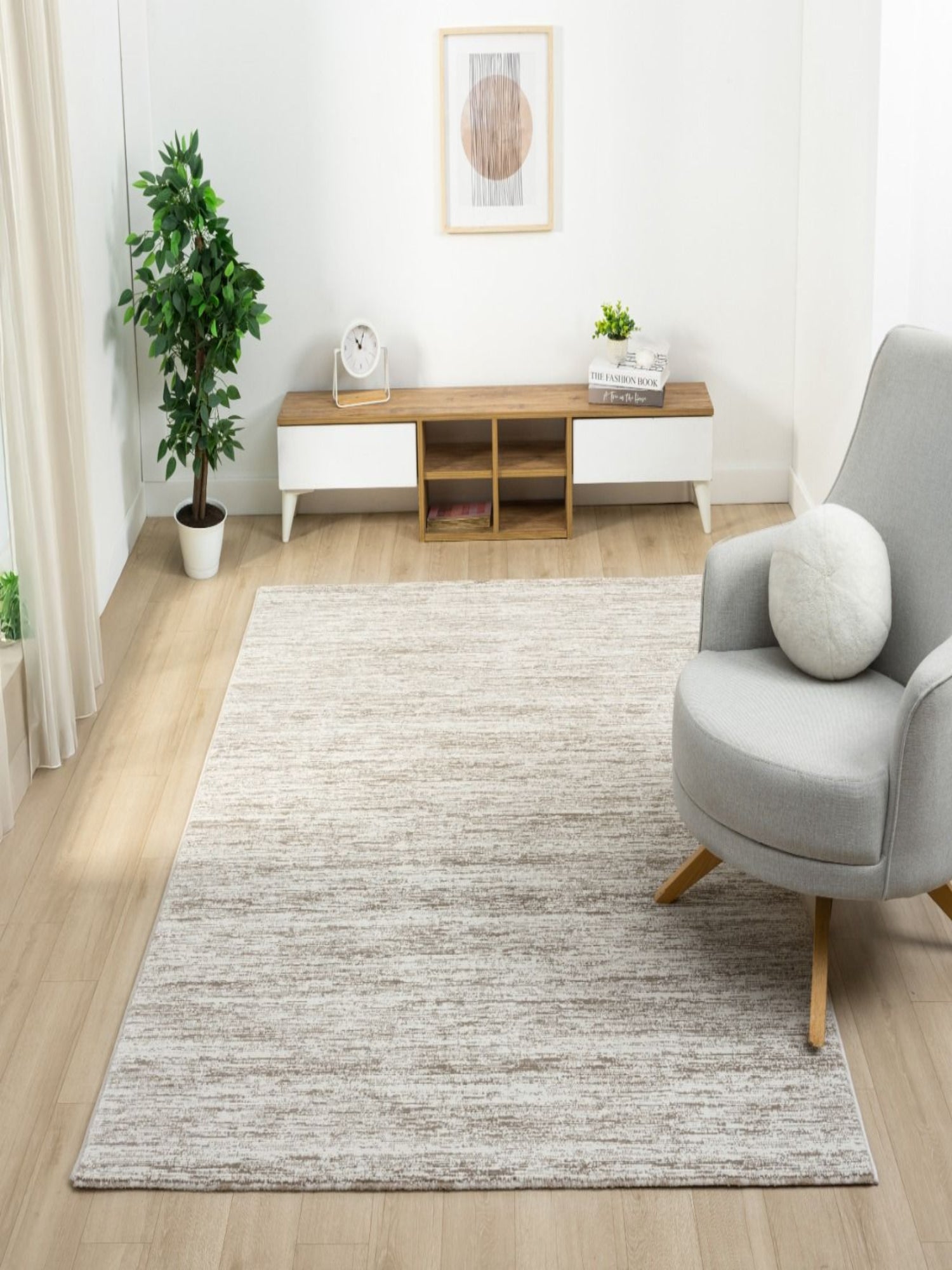 Tosca – Teppich in Taupe